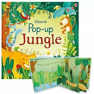 Usborne Pop-Up Jungle หนังสือ Pop-Up ธีมป่า 2WinBookToys