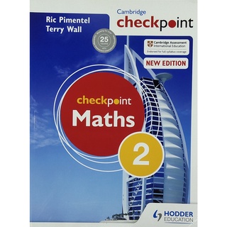 หนังสือ แบบเรียน คณิตศาสตร์2 ภาษาอังกฤษ CAMBRIDGE CHECKPOINT MATHS2 258Page