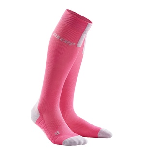 CEP RUN SOCKS 3.0 WOMEN - ROSE/LIGHT GREY - ถุงเท้ารุ่น 3.0 ความยาวคลุมเข่าผู้หญิง