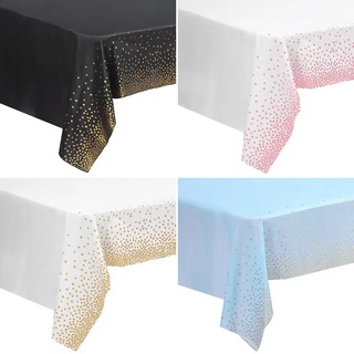 ผ้าปูโต๊ะ สี่เหลี่ยม ผ้าปูโต๊ะพีวีซี ลายตาราง tablecloth กันน้ำ_buildmaster