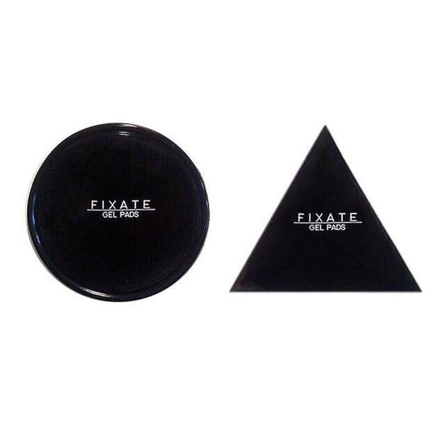 Fixate Gel Pad แผ่นเจลยึดติดอเนกประสงค์ สีดำ (1ชุดมี2แผ่น) ของแท้
