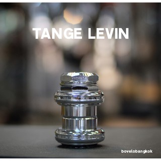 ถ้วยคอจักรยาน นิ้วเกลียว TANGE LEVIN NJS 1" threaded โครโม