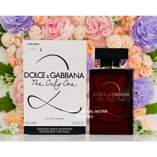 ( D&G ) Dolce & Gabbana the only one2 EDP 100 ml น้ำหอมแท้แบรนด์เนมเคาน์เตอร์ห้าง❗️