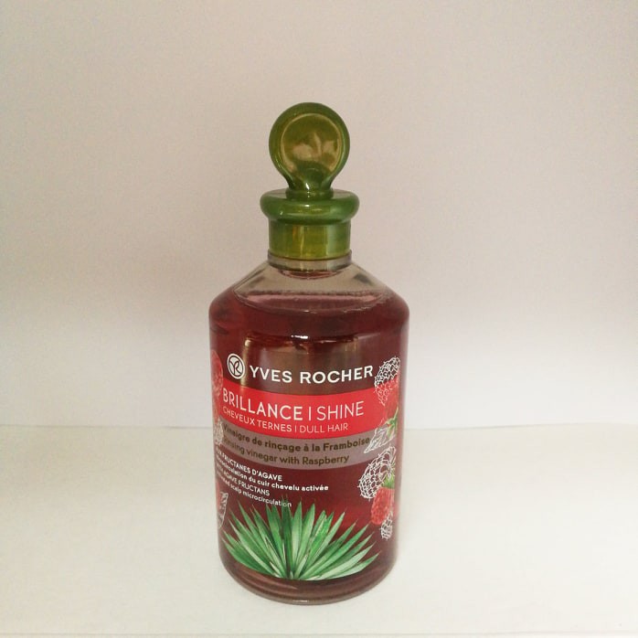 YVES ROCHER Shine Rinsing Vinegar Raspberry 150 ml. (Lot ใหม่) มีของแถม ...