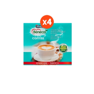 EXP 04/04/2024 Benecol Coffee กาแฟปรุงสำเร็จผสมแพลนท์สตานอล มีส่วนช่วยลดโคเลสเตอรอล แพ็ค 15 ซอง X 4 กล่อง
