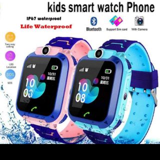 สินค้า Q12  นาฬิกากันน้ำแท้ ๆ เด็กสมาร์ท GPS รองรับ ซิมการ์ด ดีแทค เอไอเอส สินค้าส่งในไทย.