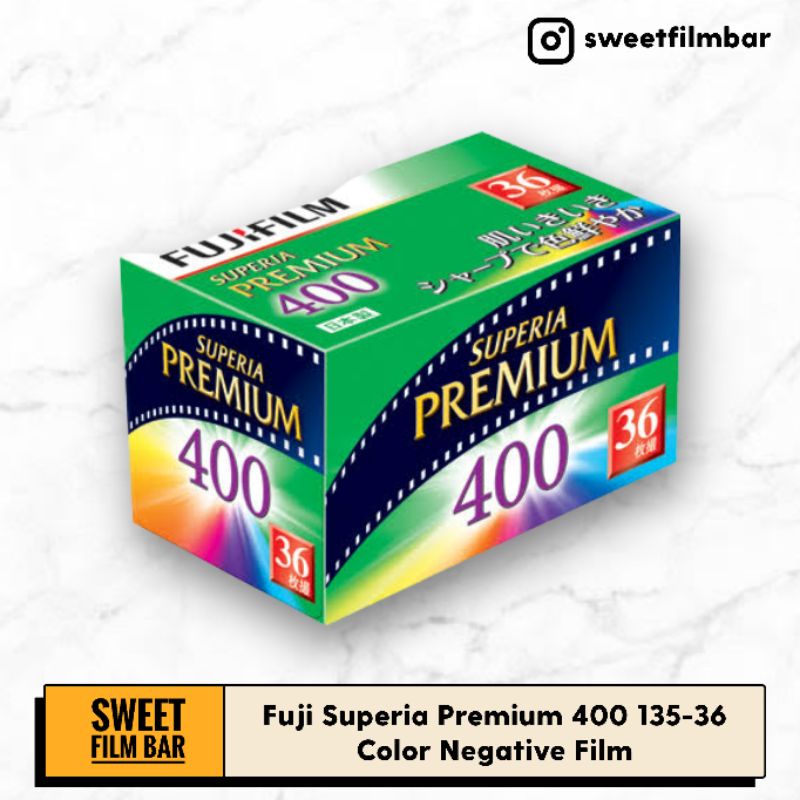 รูปภาพของFuji	Superia Premium 400	135 (27exp & 36exp) Color Negative Film	35mm 	Sweet Film Bar	ฟิล์มสีลองเช็คราคา