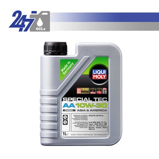 [โค้ด 247OCTลด฿130]LIQUI MOLY น้ำมันเครื่องสังเคราะห์แท้ดีเซล SPECIAL TEC AA ( DIESEL ) 10W-30 10W30 ขนาด 1 ลิตร