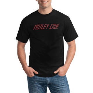 Gildan เสื้อยืดผ้าฝ้าย 100% พิมพ์ลายโลโก้ Motley Crue หลายสี