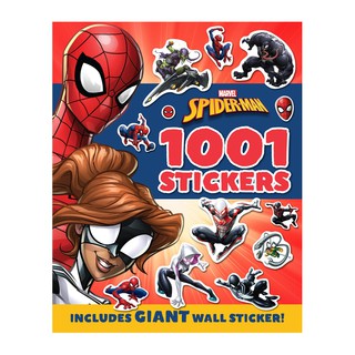 บงกช หนังสือภาษาต่างประเทศ Marvel Spider-Man: 1001 Stickers