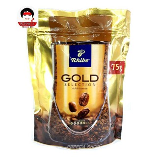 ภาพหน้าปกสินค้า(แพ็คเก็จใหม่) Tchibo Gold Selection Rich& Intense ทชิโบ กาแฟสำเร็จรูป รสเข้ม ชนิดถุงแบบเติม กาแฟ  จากเยอรมัน (75 กรัม) ที่เกี่ยวข้อง
