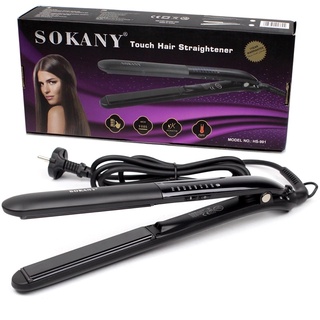 Sokany HS-991 เครื่องหนีบผม ของแท้💯 หน้าจอทัชสกรีน เครื่องม้วนผม หนีบผม ม้วนผม ที่หนีบผม ที่รีดผม เครื่องรีดผม หนีบ 911