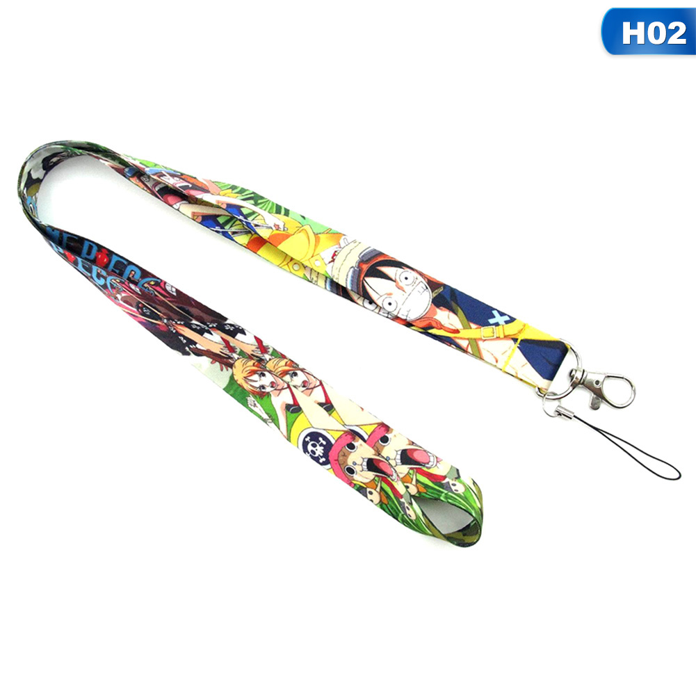 anime-one-piece-neck-strap-for-id-badge-phone-holders-keychain-unisex-cosplay-prop-cartoon-accessories