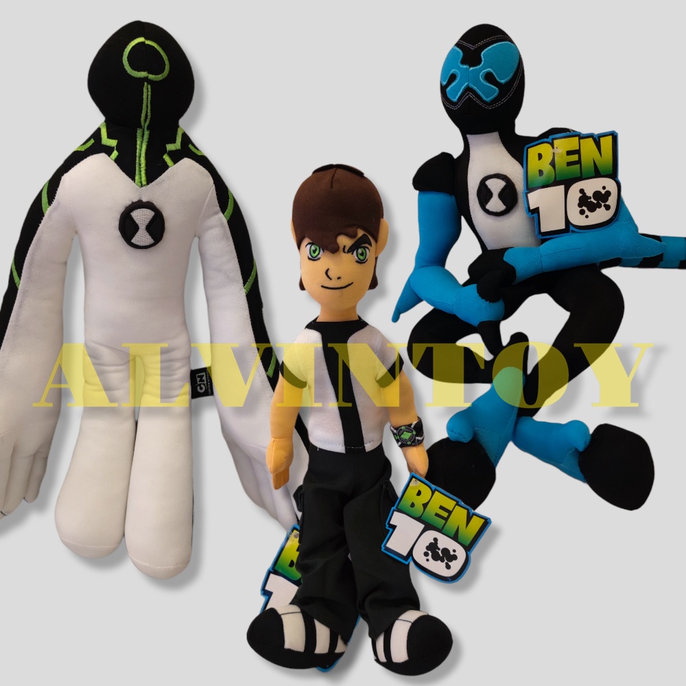 ตุ๊กตาเบนเท็น-ben10-ตุ๊กตา-benjamin-ตุ๊กตา-upgrade-ตุ๊กตา-xlr8-สินค้าลิขสิทธิ์แท้-ส่งเร็วจากกทม