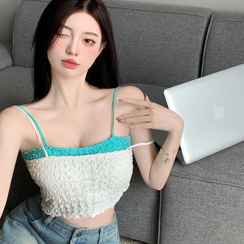 ey-shop688-พร้อมส่ง-32081-เสื้อแฟชั่นเกาหลีผ้าไหมพรมไซส์เดียว-เสื้อผ้าไหมพรมเข้ารูปมีหลายสี