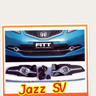 Fog lamp Fitt Jazz SV  สปอร์ตไล้ Jazz SV