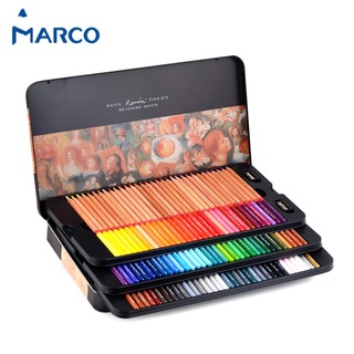 Marco Renoir ชุดดินสอสีน้ํามัน 3100 120 สี พร้อมกล่องดีบุก สําหรับวาดภาพ ภูมิทัศน์