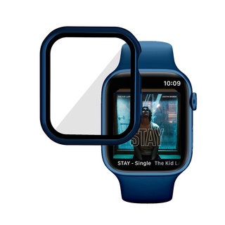 ภาพขนาดย่อของภาพหน้าปกสินค้าเคสแข็ง พร้อมกระจกนิรภัยกันรอยหน้าจอ สําหรับ Watch 7/8 41mm/45mmสายนาฬิกา PC+Glass สายสำหรับ จากร้าน jerrycaseshop บน Shopee ภาพที่ 1