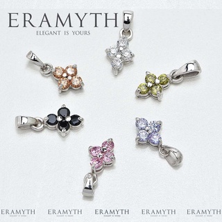 Eramyth Jewelry จี้ดอกไม้เงินสายมูแท้ 92.5% ฝังเพชรสวิสCZ  PC-0087-R