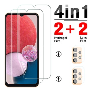 4IN1 Camera Screen Protector Hydrogel Film For Samsung Galaxy A13 A12 A11 A10 A22 A22S A23 A32 A52 A52S 5G Lens Protective Film