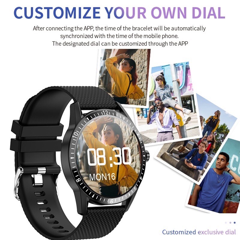 นาฬิกาผู้ชาย-นาฬิกาข้อมือผู้ชาย-vend-y20-smartwatch-บลูทู-ธ-โทรแบบกำหนดเองการตรวจสอบสุขภาพกีฬา