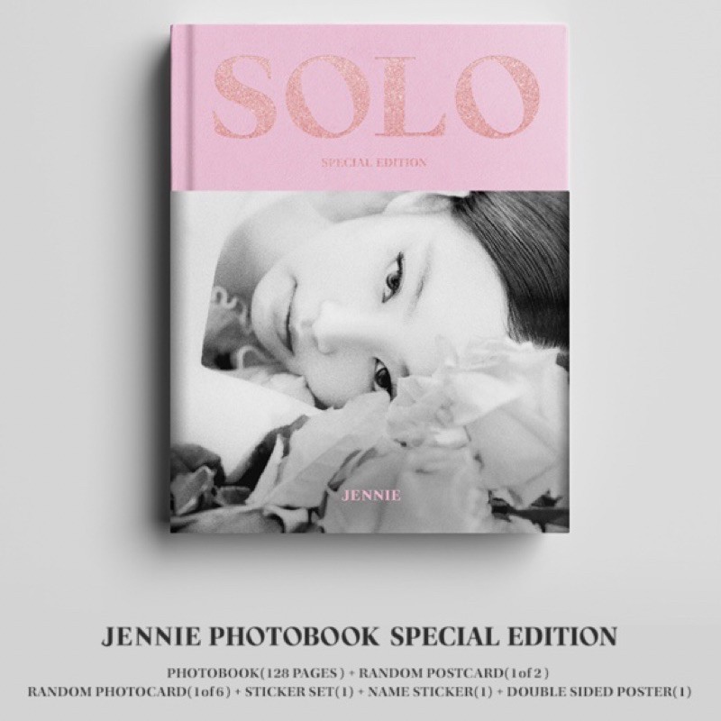 พร้อมส่ง-ของใหม่-ของแท้jennie-solo-photobook-special-edition