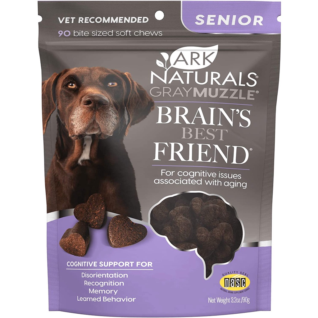 ภาพหน้าปกสินค้าBrain Best สุนัข บำรุงฟื้นฟู สมอง ระบบประสาท ความจำ หลงๆลืมๆ ตอบสนองเชื่องช้า ชักบ่อย