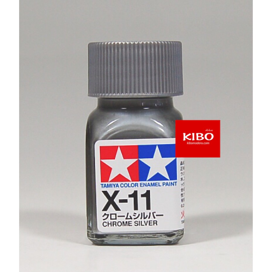 สีสูตรอีนาเมล TAMIYA X-11 Chrome Silver (10 Ml) | Shopee Thailand