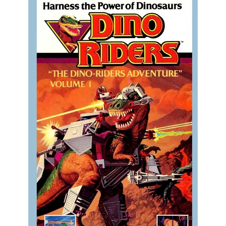 dino-riders-essential-t-shirt-เสื้อยืดผู้ชาย-ลายการ์ตูนพิมพ์ลายเสื้อลายการ์ตูนผู้หญิง-เสื้อคอกลม-สินค้าพร้อมส่ง