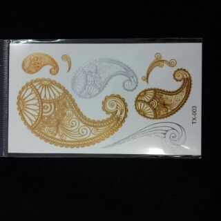 Tattoo Sticker (Metallic color)