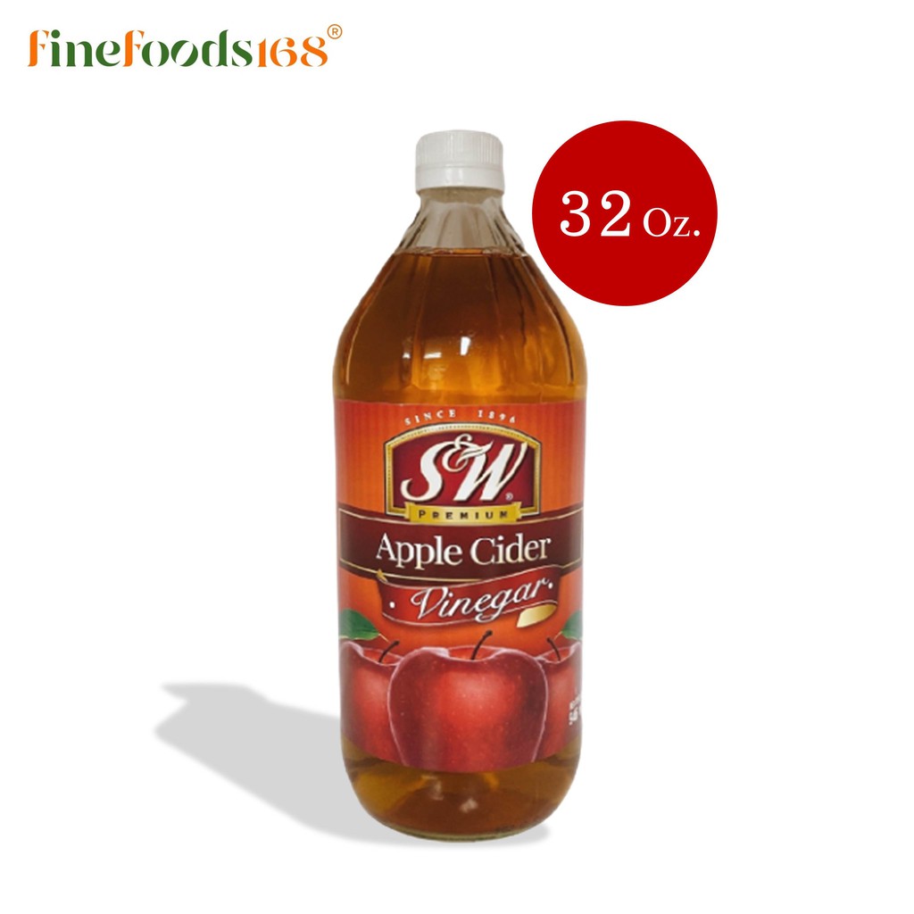 เอสแอนด์ดับบลิว-น้ำส้มสายชูหมักแอปเปิ้ล-32-ออนซ์-946-มล-s-amp-w-apple-cider-vinegar-32-oz-946-ml