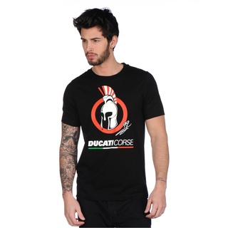 [100% Cotton] เสื้อยืดลําลอง สําหรับผู้ชาย แขนสั้น พิมพ์ลาย Jorge Lorenzo Ducati Spartan - 17 36014-
							
							โชว์