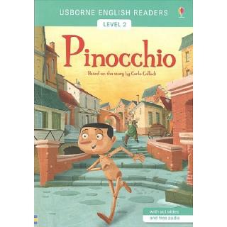 DKTODAY หนังสือ USBORNE READERS 2:PINOCCHIO (free online audio British English and American English)