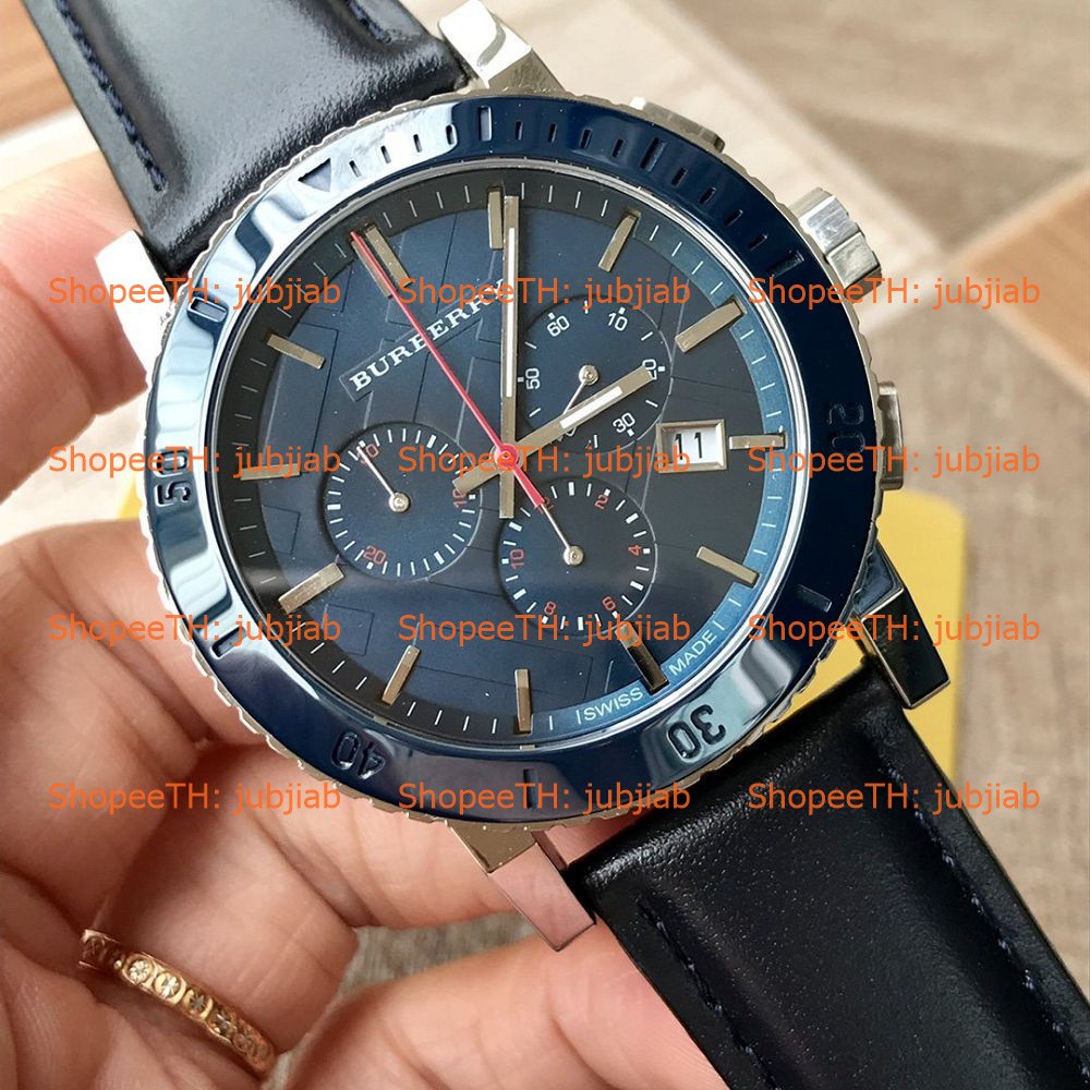 Pre BU9380 BU9381 BU9382 BU9383 BU9384 42mm Mens Watch Burberry Shopee Thailand