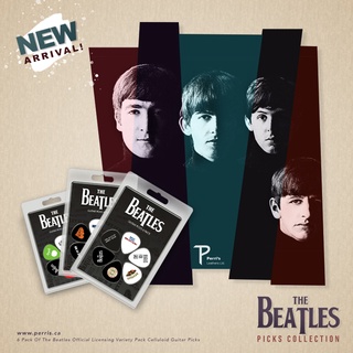 Perris "The Beatles" Pick Set ปิ๊กกีตาร์ลิขสิทธิ์แท้ Official Licensing