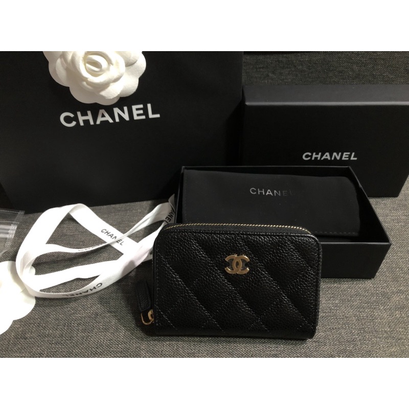 chanel wallet แท้ zippy coin purse holo 32 (New) | Shopee Thailand