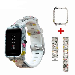 สายคล้องนาฬิกาข้อมือซิลิโคนสําหรับ Xiaomi Huami Amazfit Gts / Amazfit Bip