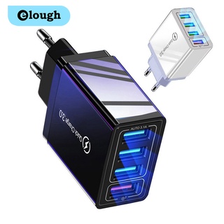 Elough 36W Quick Charge 3.0 Fast USB Charger For iPhone Android Type C Mobile Phone Wall Charger EU US UK Plug