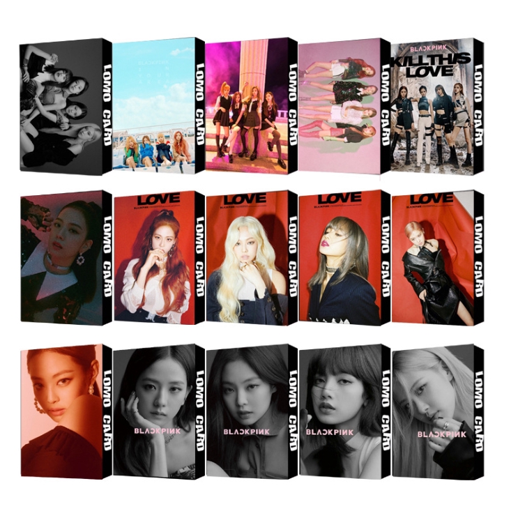 ราคาและรีวิวโฟโต้การ์ด แบบกระดาษโลโม รูป KPOP BLACKPINK jisoo สีคมชัด 30 ชิ้น/ชุด