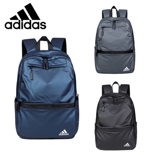 Adidas กระเป๋าเป้สะพายหลังกันน้ำสำหรับเด็กชายและเด็กหญิงแฟชั่นกระเป๋านักเรียน