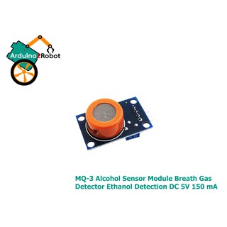 MQ-3 Alcohol Sensor Module Breath Gas Detector Ethanol Detection DC 5V 150 mA