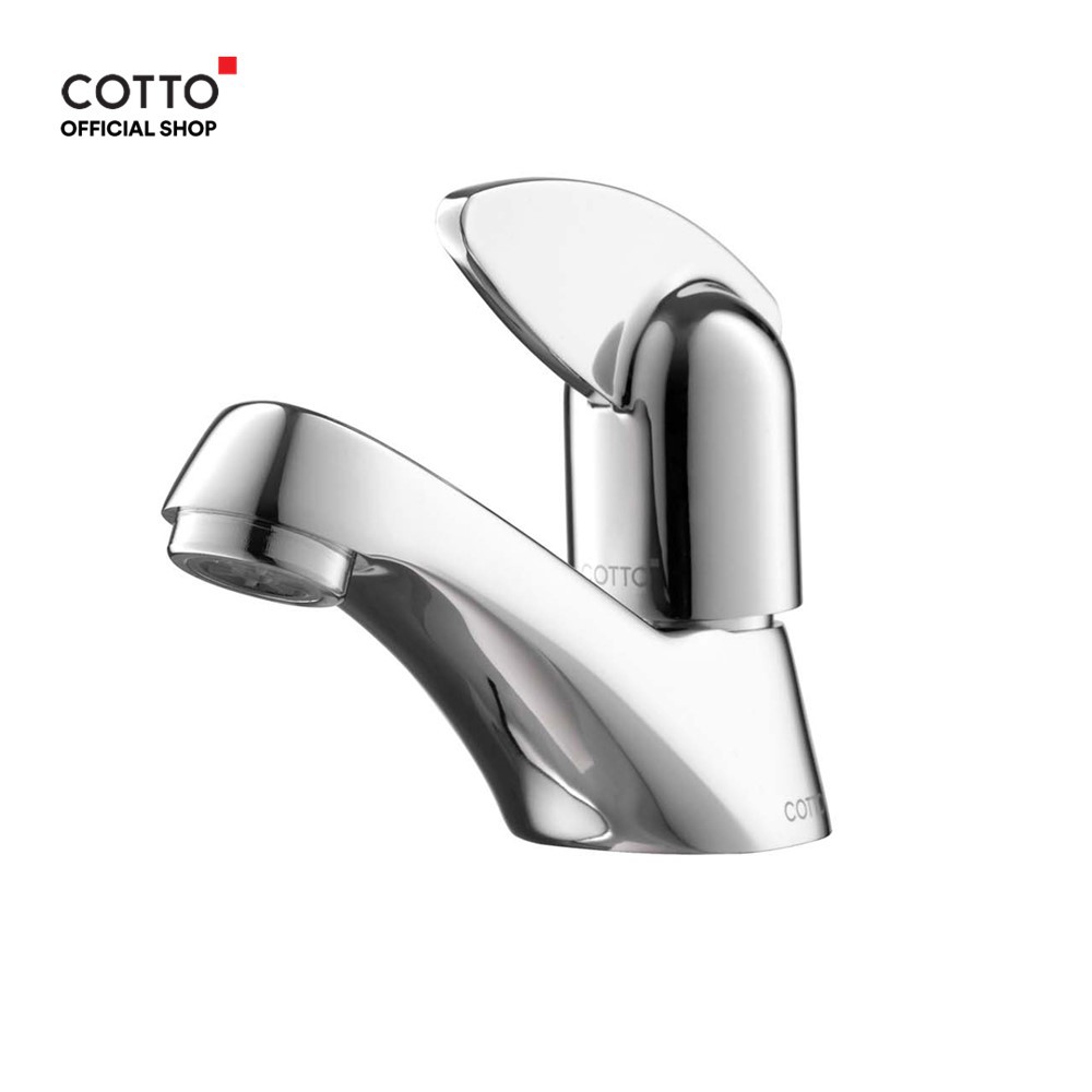 cotto-ชุดก๊อกน้ำอ่างล้างหน้าพร้อมอุปกรณ์-รุ่น-ct162c36set-gb-hm-single-faucet
