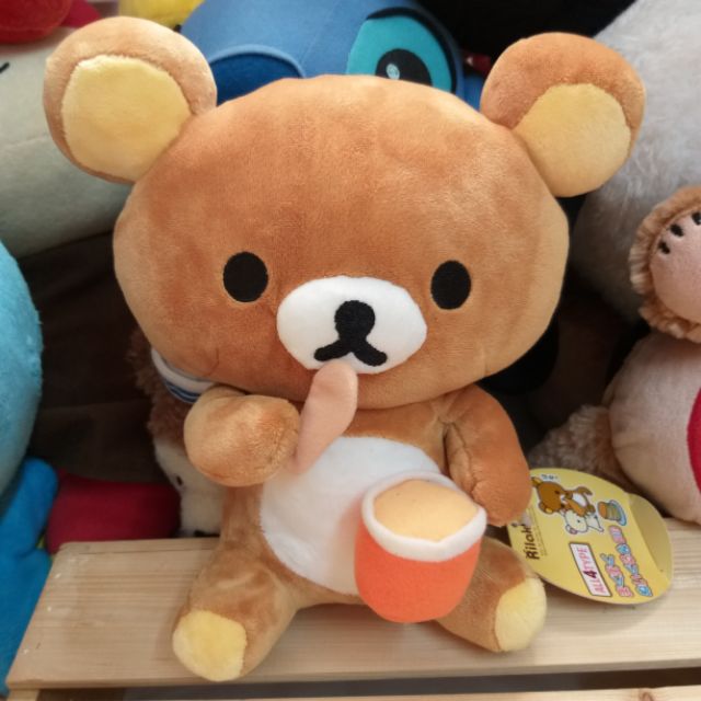 ตุ๊กตาหมีริลัคคุมะ-rilakkuma-22cm-ตุ๊กตามือสอง