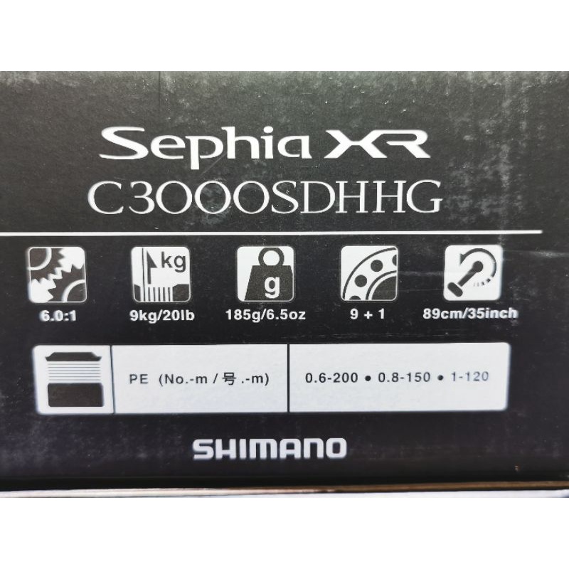 Shimano Sephia XR C3000SDH/C3000SDHHG | Shopee Thailand