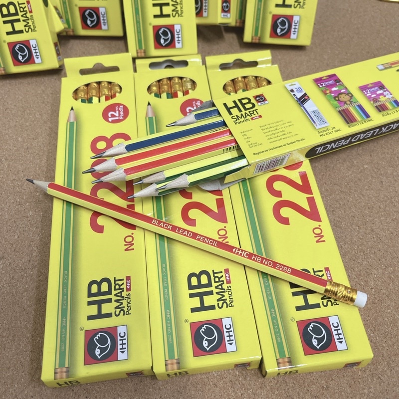 ดินสอ-hb-no-2288-มี-12-แท่ง-hb-smart-pencils