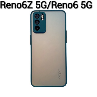 Reno7Z(พร้อมส่งในไทย)เคสขอบนิ่มหลังแข็งขุ่นคลุมกล้องOPPO Reno7 5G/Reno7Z 5G/A56 5G/A16K/A16/Reno6Z 5G/Reno6 5G