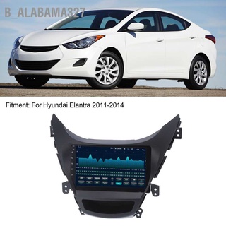 Alabama327 เครื่องนําทาง Gps 9 นิ้ว หน้าจอสัมผัส Wifi สําหรับ Android10.0 Hyundai Elantra 2011‐2014