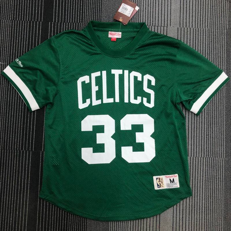 Nba Jersey Boston Celtics Bird No.33 Classic Short Sleeve Basketball Jersey Sports Tshirts Plus Size Unisex Shopee Thailand
