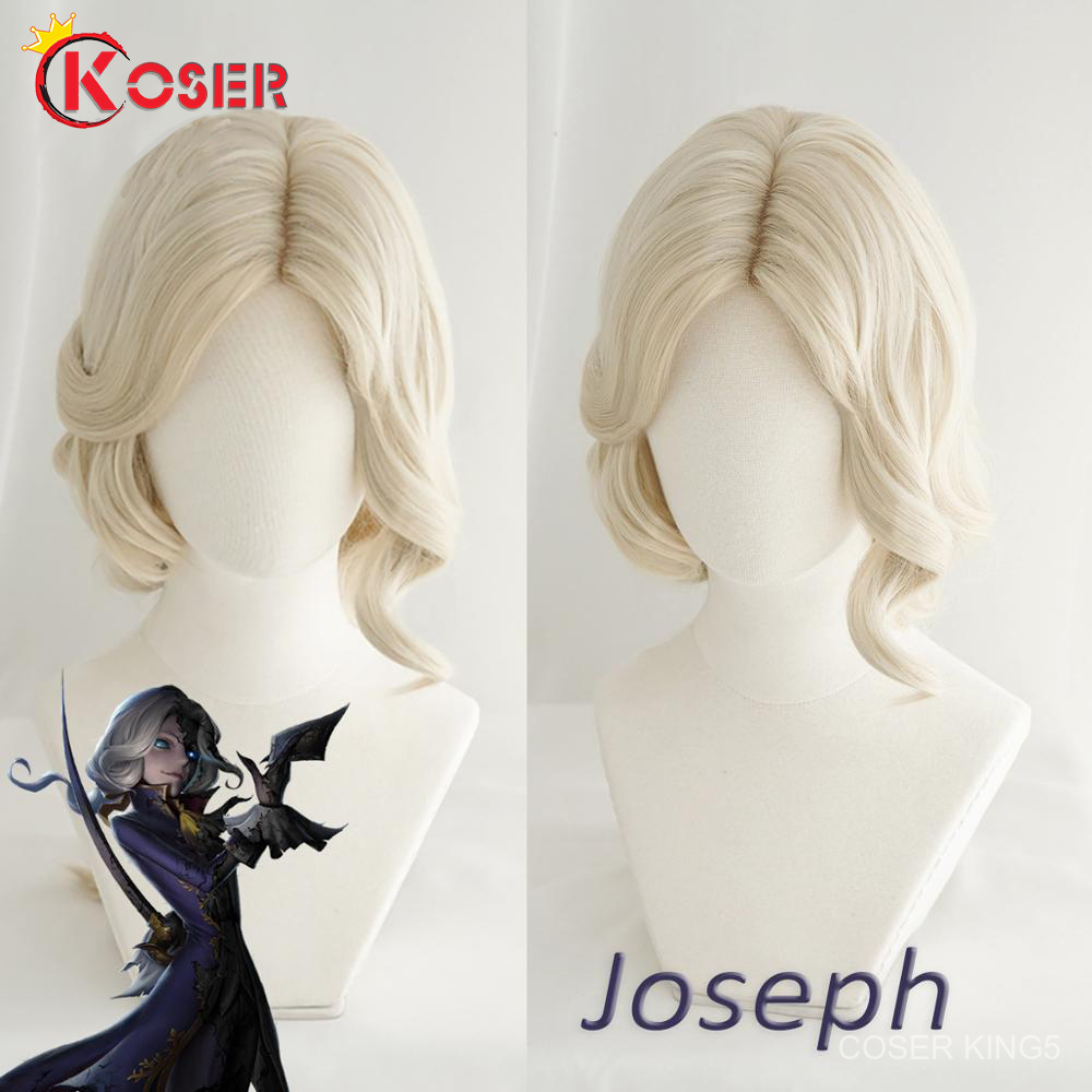 เกม-identity-v-คอสเพลย์-wigs-ช่างภาพ-joseph-คอสเพลย์วิกผมสังเคราะห์วิกผมฮาโลวีน-carnival-party-cosplay-วิกผม