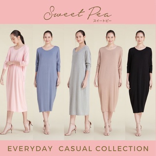 ภาพขนาดย่อของสินค้าชุดคลุมท้อง ชุดให้นมแขนยาว Dahlia SweetPea Everyday Casual